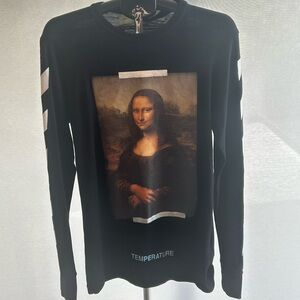 Off white Mona Lisa long sleeve T-shirt